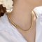 Collier Collier « Cœurs » or jaune. 58 Facettes 34555