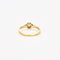 Bague 55 Bague solitaire diamant or jaune et blanc 58 Facettes
