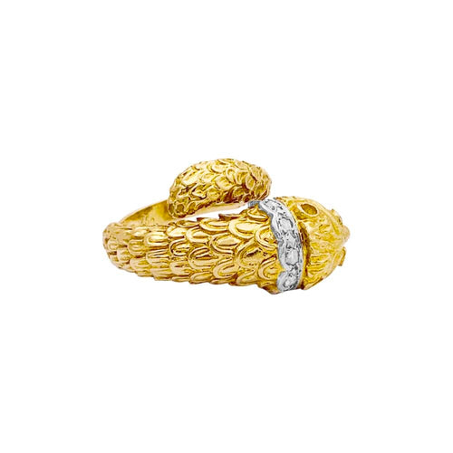 Bague 52 Bague LALAOUNIS, "Animal Head", deux ors, diamants et rubis. 58 Facettes 34782