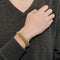 Bracelet Bracelet UNOAERRE or jaune maille paillasson 58 Facettes LP702/2