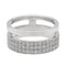 Bague 53 Repossi Bague Berbère Or blanc Diamant 58 Facettes 2559176CN