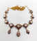 Collier Collier victorien or, argent et diamants 58 Facettes A05344