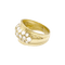 Bague 60 Bague or jaune, diamants. 58 Facettes 34449