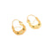 Boucles d'oreilles Paire de créole savoyarde, fin XIXéme, or jaune 58 Facettes