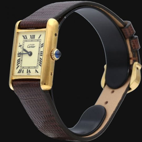 Montre Cartier Montre Tank Vermeil 58 Facettes MT43327
