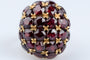Bague 49 Bague Dome or jaune 18 carats  Grenat 11,20 carats 58 Facettes BGGRENAT-107