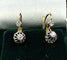 Boucles d'oreilles Boucles d’oreilles dormeuses diamants, vers 1900 58 Facettes AB401