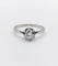 Bague 53 Bague solitaire art deco Platine diamant taille ancienne 0,43 carat (circa 1930) 58 Facettes A06144