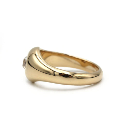Bague 53 Bague - Or jaune & Diamant 58 Facettes 250206R