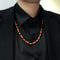 Collier Collier - Or & Corail Rouge 58 Facettes 170078R