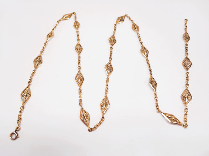 Collier COLLIER SAUTOIR FILIGRANE 58 Facettes Coll.Filgra.DERK