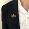 Broche Broche Serpent - Or, Saphir et émeraudes 58 Facettes 230148R