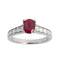 Bague 53 Bague en diamant et rubis 58 Facettes 1865