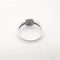 Bague 56 Bague en or blanc et diamants 58 Facettes