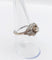 Bague 55 Bague tank Art déco en platine et diamant 0,25 carat (circa 1920) 58 Facettes A06508