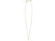 Collier collier pendentif solitaire 38-42cm diamant brillant 0.2ct or 1.7g 58 Facettes 268521