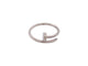 Bague 56 bague CARTIER juste un clou pm or gris 18k t 56 crb4226000 58 Facettes 268893