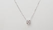 Collier DIHN VAN - Collier Le Cube diamant en or blanc 58 Facettes 32661