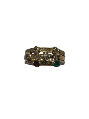 Bague Bague La Rosette 58 Facettes LP882/13