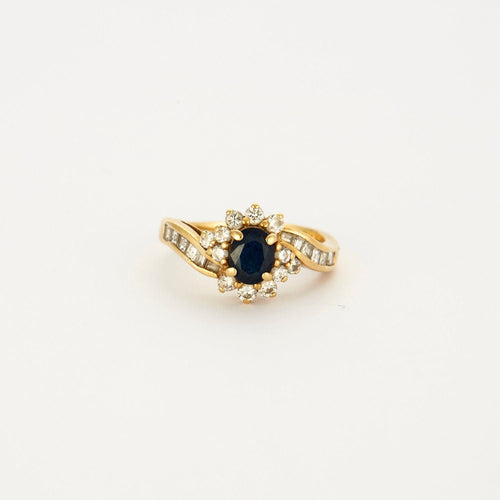 Bague Bague Marguerite Saphir 58 Facettes LP776