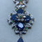 Collier Collier en or jaune argent diamants saphirs émeraudes 58 Facettes