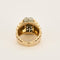 Bague 46 Bague en or jaune, blanc et diamants 58 Facettes CAN1263