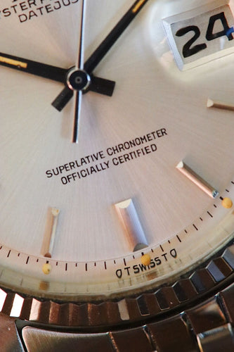 ROLEX - Montre Datejust 1601 Sigma – Cadran Silver – 1973