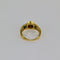 Bague 59 Solitaire diamant cognac et saphirs 58 Facettes