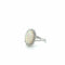 Bague 56 Bague or blanc - Opale et Diamants 58 Facettes 1.0000667/1