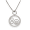 Collier CHOPARD - Chaine Pendentif Happy Spirit Or gris et Diamants 58 Facettes