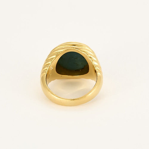 Bague 50,5 BULGARI - MONETE - Rare bague en or jaune et pièce de monnaie antique 58 Facettes 58FC12