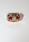 Bague 57 Bague Rétro Rubis Diamants 58 Facettes 543