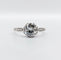 Bague 57.5 Bague solitaire Art Déco Platine, diamant taille ancienne 1,35 carat (circa 1920) 58 Facettes A05642