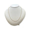 Collier Chaîne maille forçat 46 cm en or jaune 750 58 Facettes 330087914