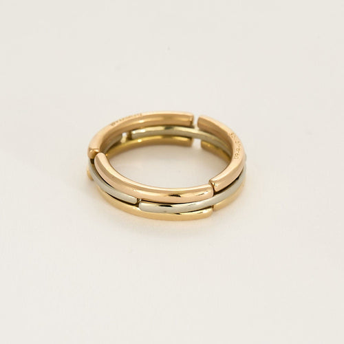 Bague 62 BULGARI - Bague trois ors articulées 58 Facettes VILLEF0057