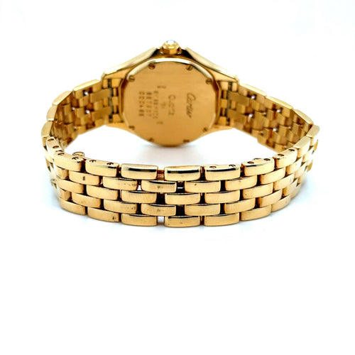 Montre Cartier - Montre « Cougar » - Or Jaune et Diamants 58 Facettes 1.0000554/1