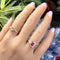 Bague 56.5 Bague Rubis et Diamants Or 18 K 58 Facettes AA 1739