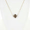 Collier MORGANNE BELLO - Collier trèfle quartz fumé 58 Facettes