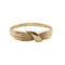 Bague 52 Bague en or jaune 58 Facettes
