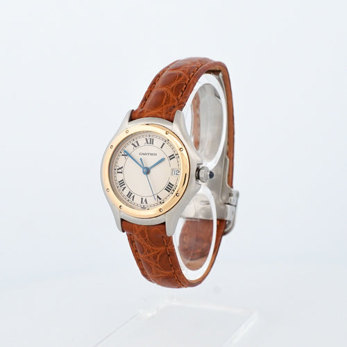CARTIER - Panthère Cougar Watch - Ivory roman dial - SM