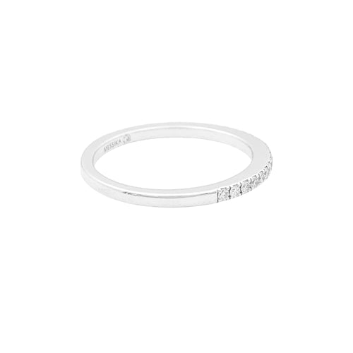 Bague 54 Alliance Messika, "Emotion" or blanc et diamants. 58 Facettes 34889