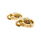 Boucles d'oreilles Clips d'oreilles O.J. PERRIN, or jaune, diamants, saphirs et émeraudes. 58 Facettes 34527