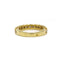 Bague 48 Demi-alliance or jaune diamants 58 Facettes 220511R