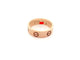 Bague 52 bague CARTIER love classique crb4084800 t52 en or rose 18k 5.6gr 58 Facettes 265087