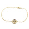 Bracelet Bracelet or jaune diamants signé Ely Bela 58 Facettes