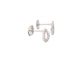 Boucles d'oreilles boucles d'oreilles DINH VAN menottes r7.5 867322 or 18k & 26 diamants 58 Facettes 266829