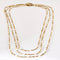 Collier Collier Rococo or jaune et or blanc 58 Facettes LP1163/6