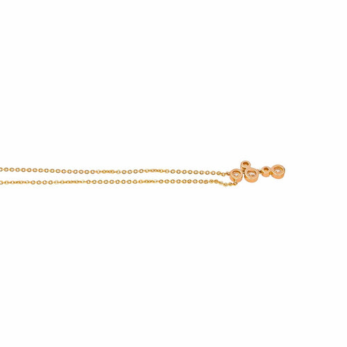 Collier Collier Or rose Diamant 58 Facettes 4553819CN