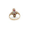 Bague 53 Bague 2 Ors, Diamants et Grenats 58 Facettes 240111R