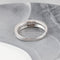 Bague 55 Bague - Bague en or blanc 18 carats et diamants taille brillant 58 Facettes 131366E